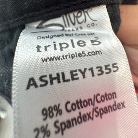 Silver Jeans Ashley Pants Black - Picture 5 of 10